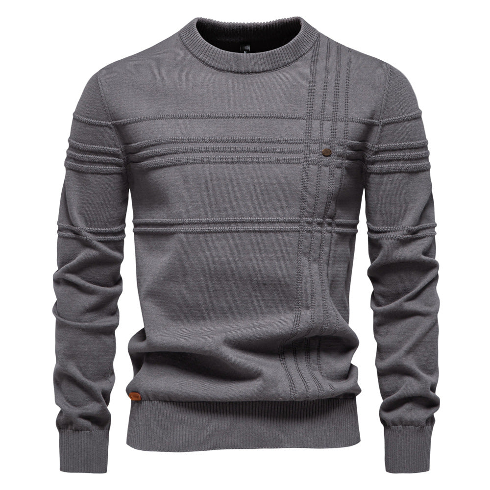 LEVRON PULLOVER MIT BRUSTMUSTER