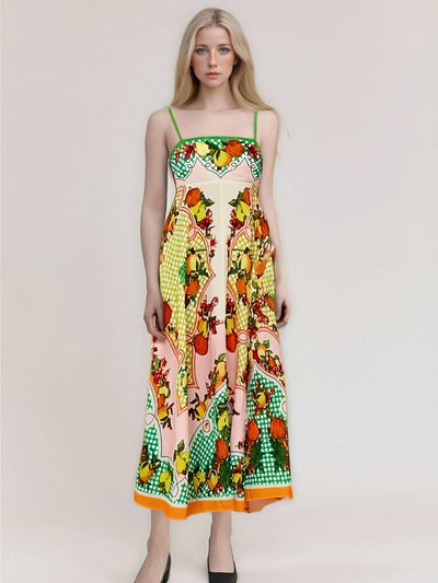 Maxikleid für Frauen – Trägerlos mit hoher Taille -Tiyana