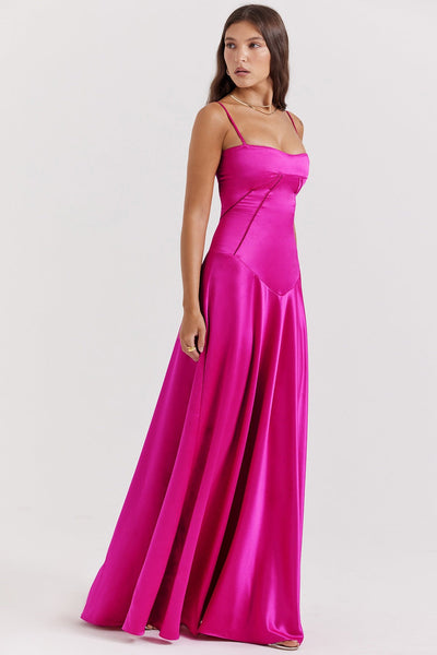 Vaseva  –   Für Elegante A-Linie Abendkleid Mit Spaghetti-Trägern