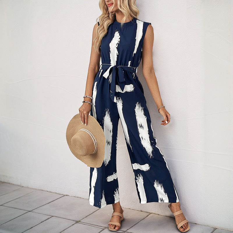 Ärmelloser Sommer  Damen Jumpsuit - Inge-Lise