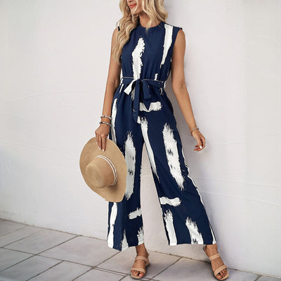 Ärmelloser Sommer  Damen Jumpsuit - Inge-Lise