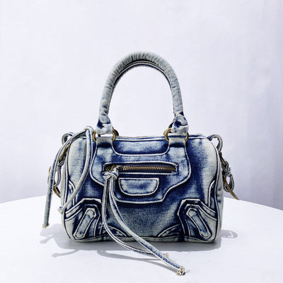 Everly Denim Crossbody Tasche