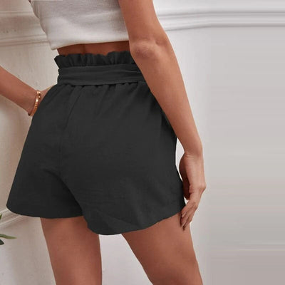 Kika Baumwoll-Leinen-Shorts | Lässige bermudas damen