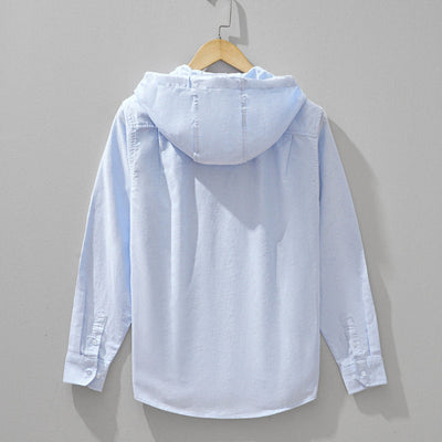 CASA LINEN HOODIE
