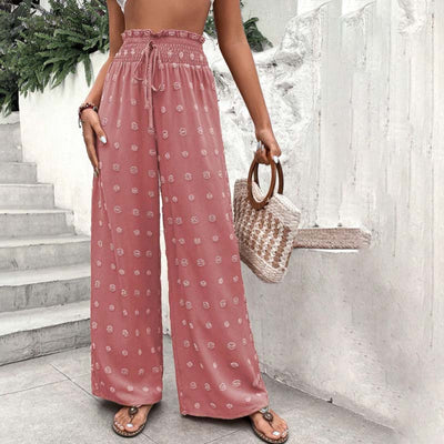 Mykonos Sommerhose | luftige sommerhosen damen mit weitem Bein