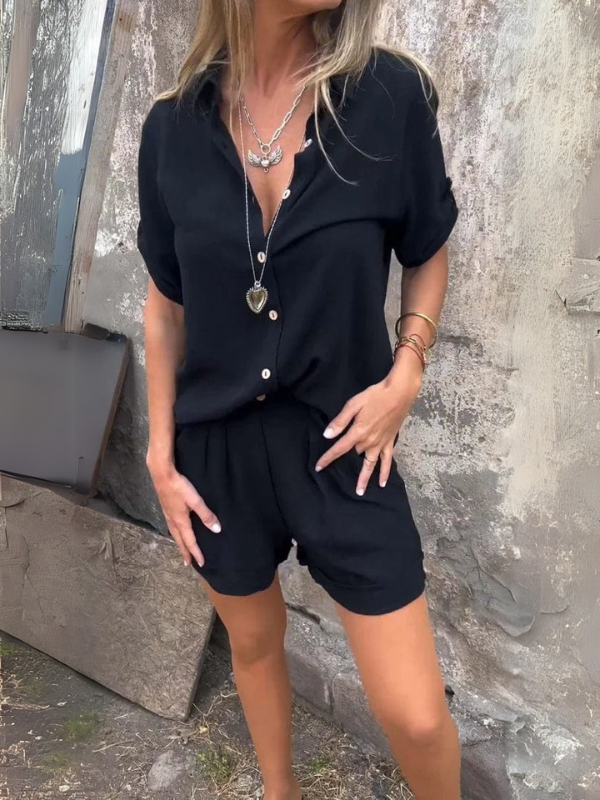 LINEA ZWEITEILIGES LEINEN SET