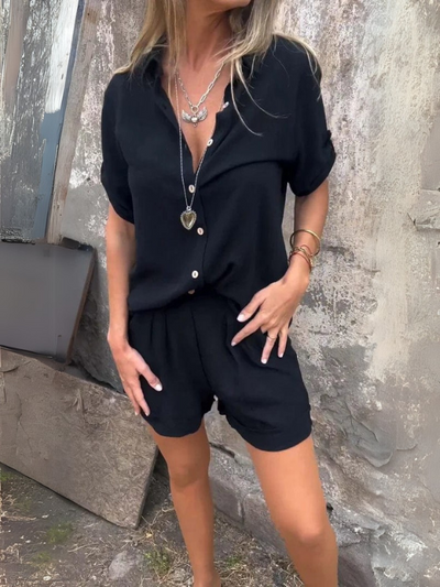 LINEA ZWEITEILIGES LEINEN SET