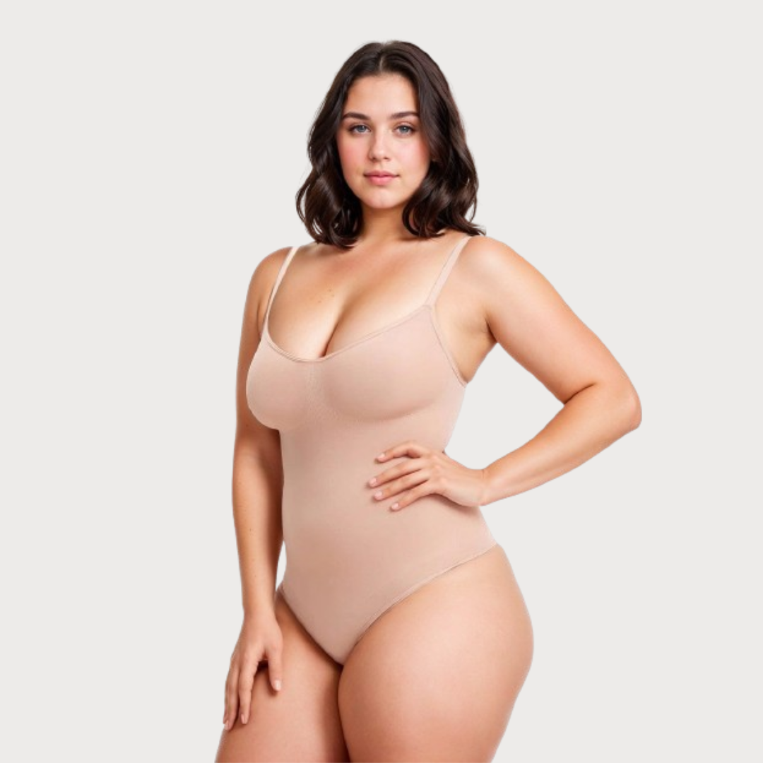 Körperkontur Meisterwerk | Atmungsaktiver High-Waist Shaping Bodysuit