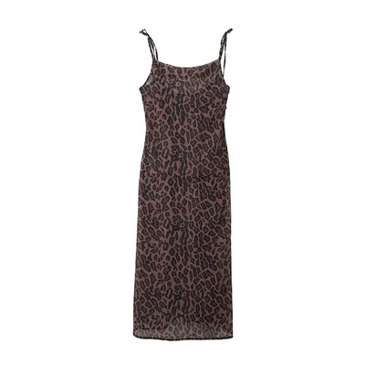 Leopardentraum | Zeitlos elegant und bequemes Kleid