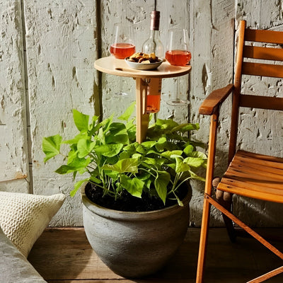 Klapptisch für Draußen – Tragbarer Weintisch für Garten & Picknick
