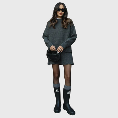 Paula™ | Set aus kuscheligem Strick