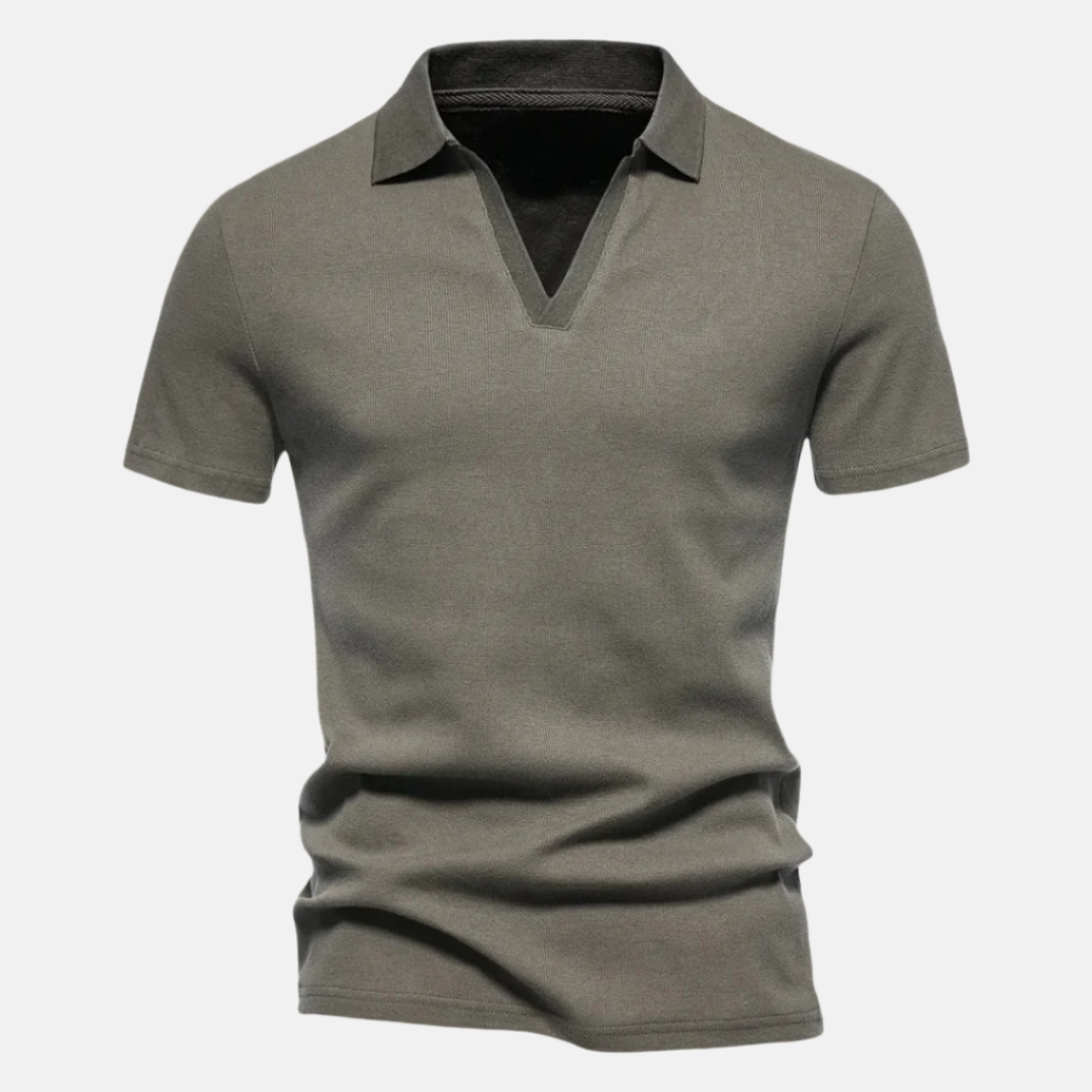 Poloshirt für Herren - Premium Gestricktes Kurzarm Polo für den Sommer