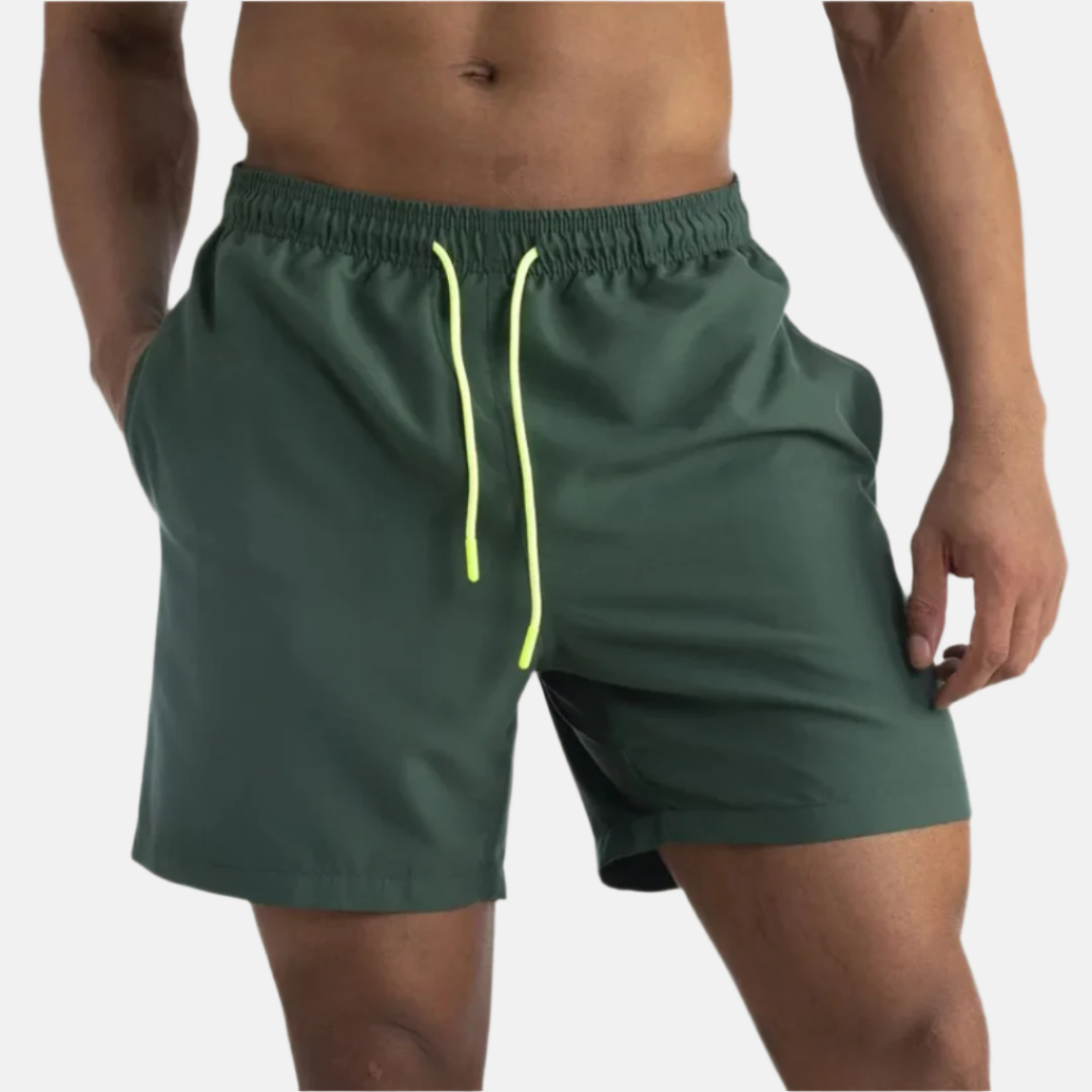 Badehose für Herren - Schnelltrocknende Strandhose mit Stretch für den Sommer