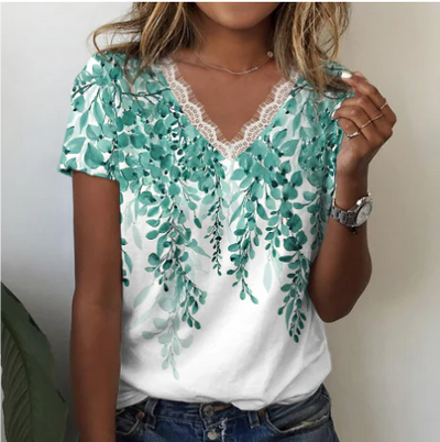 Lisolette | Modisches Damen Oberteil Mit V Ausschnitt