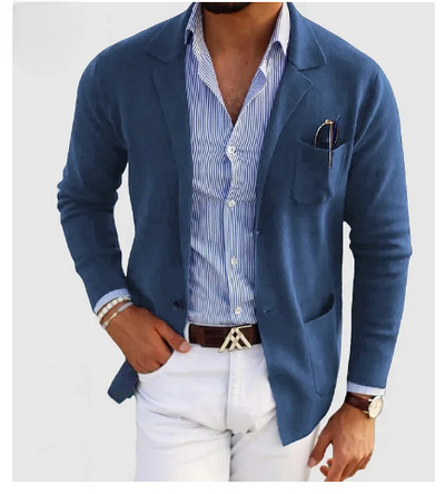 Brunen | Herren Lässig Mantel | Langarm