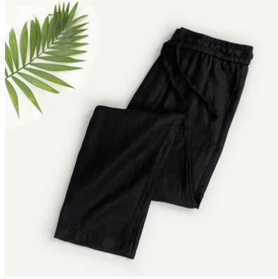 Herren Schmale Passform Sommer Hosen | Bequeme