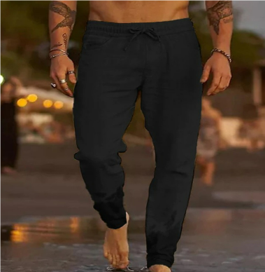 Herren Lässige Kordelzug Hose | Bequeme