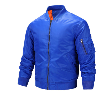 Herren Klassische Bomberjacke | Reißverschluss