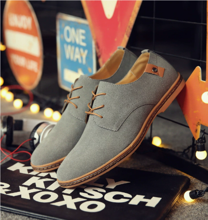 Herren Klassische Schnür Schuhe | Bequeme