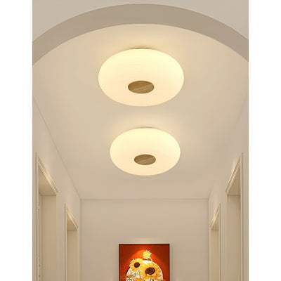 Runde LED-Deckenleuchte – Modernes, Nordisches Design | Energiesparend & Flach