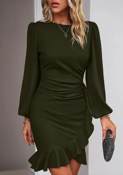Nadine | Rüsche Festliches Bodycon kleid