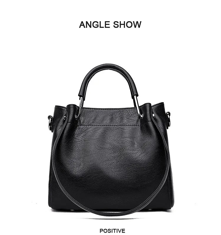 Ella | Eimertasche aus Leder im stilvollen Retrodesign