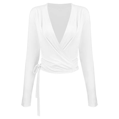 Siria | Pilates Wickelshirt Langarm