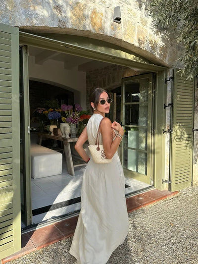 Heidi-Mode | Elegantes Maxikleid mit Reißverschluss