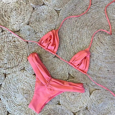 ZephyrGlanz | Stilvolles Zweiteiliges Bikini-Set für Strandliebhaber
