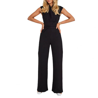 Cavene | Eleganter Jumpsuit mit weitem Bein