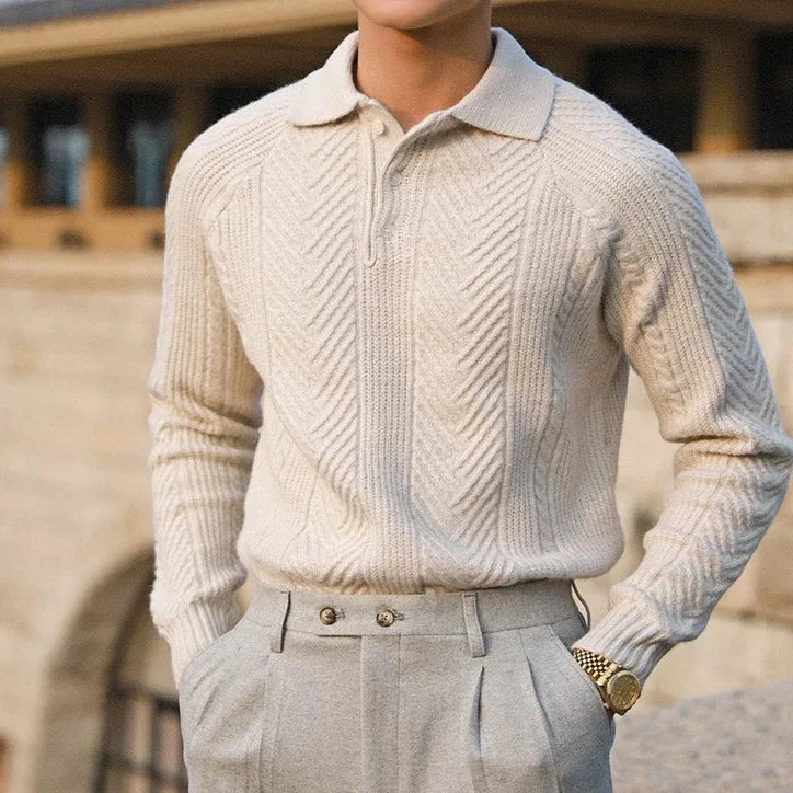 Andreas | Entspannter Stilvoller Strickpullover