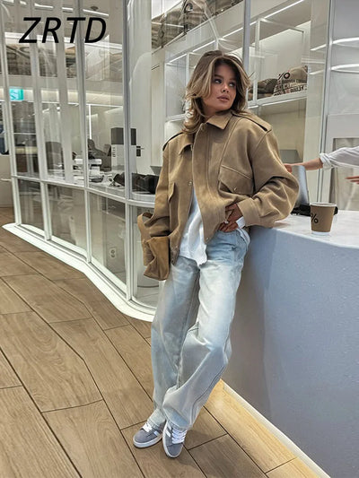 Darya | Kurze Oversize-Jacke