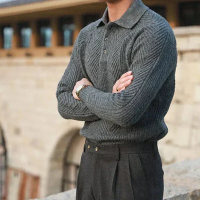 Andreas | Entspannter Stilvoller Strickpullover