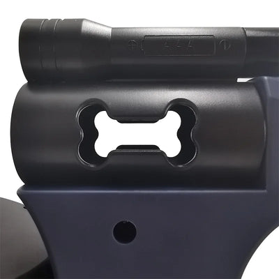 DuoPaw | Multifunktionale doppelte Hundeleine mit integrierter LED-Taschenlampe