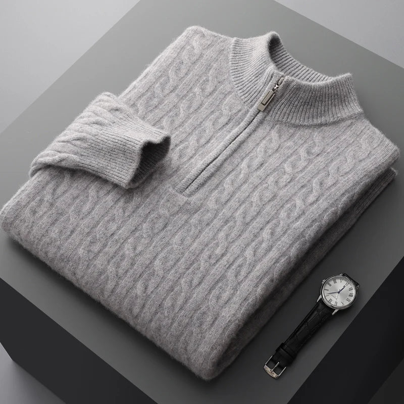 Arneson - Herrenpullover mit Reißverschluss
