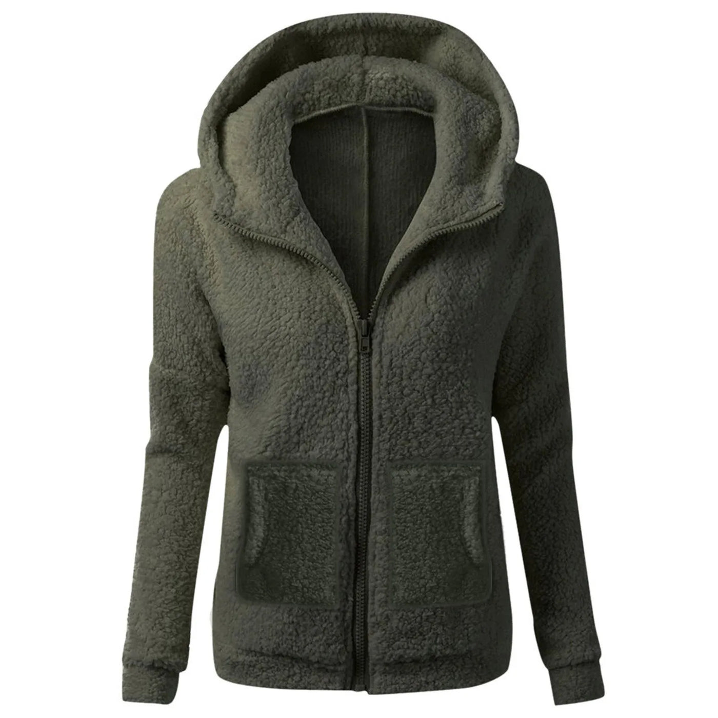 KARLA KAPUZENPULLOVER AUS DICKEM FLEECE