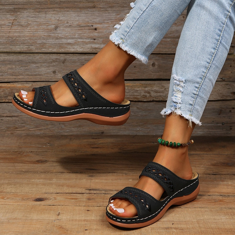 Clara Komfort | Hochwertige Orthopädische Sandalen für Schmerzfreies Gehen