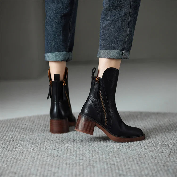 Irina | Trendige Stiefeletten mit Komfort und Stil