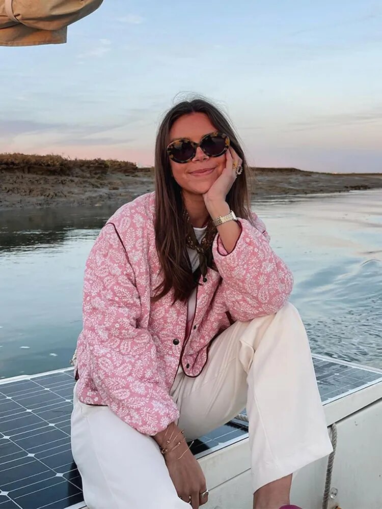 Heidi-Mode | Elegante Stepp-Patchwork-Jacke