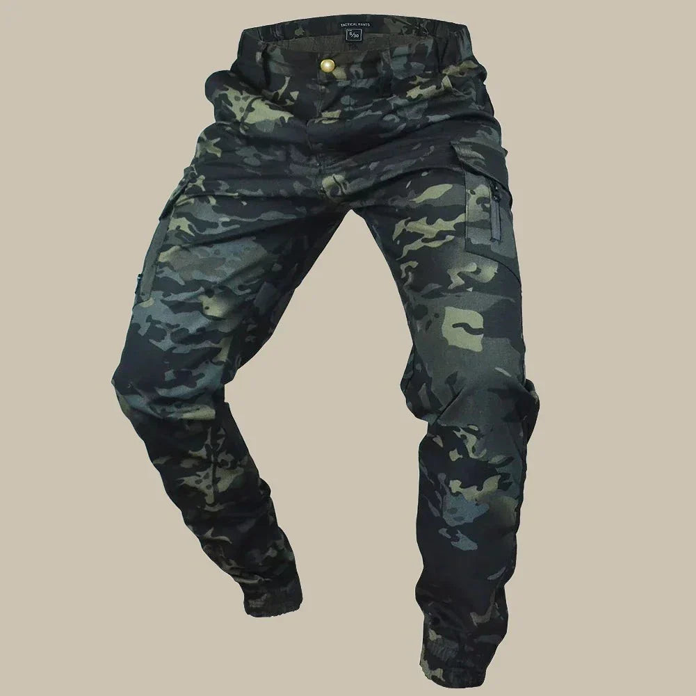 Cargohose für Herren - Wanderhose im militärischen Stil für Outdoor