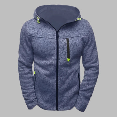 Hoodie für Herren - Sportliches Sweatshirt mit Reißverschluss und Kapuze