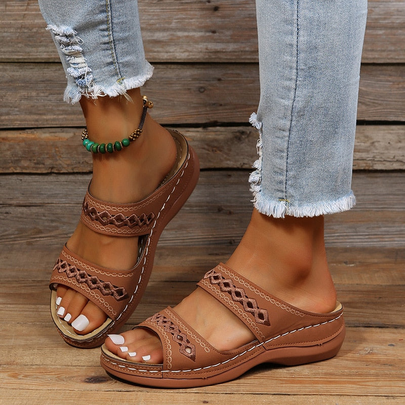 Clara Komfort | Hochwertige Orthopädische Sandalen für Schmerzfreies Gehen