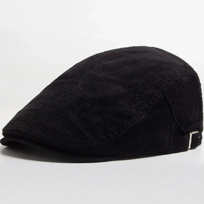 Unisex Modische Cord Baskenmütze | Stilvoll