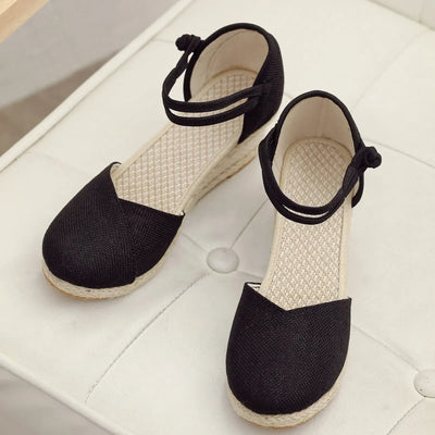 Eliza Espadrilles Plateau | Stilvolle, bequeme Keilabsätze für Damen