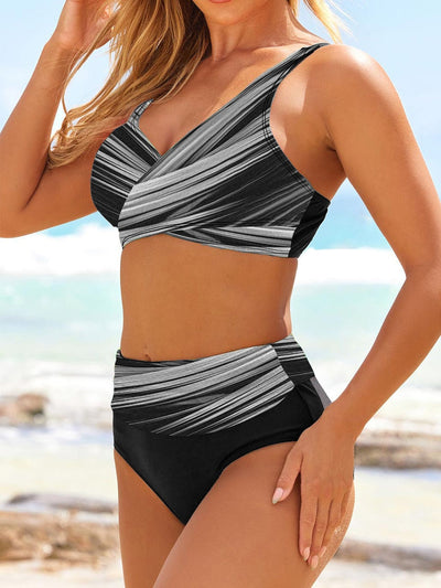 LagoonEleganz | Stilvolles 2-teiliges Bikini-Set für Selbstbewusstsein und Komfort