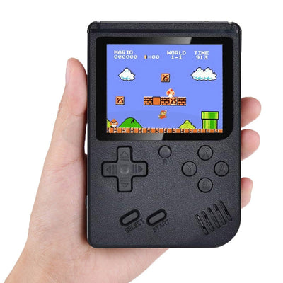 RetroJoy 400 | Tragbare Spielkonsole mit 400 klassischen Spielen und TV-Anschluss