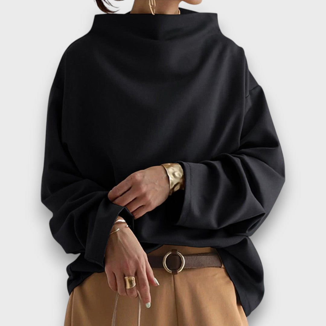 Gavrielle – Pullover mit hohem Kragen