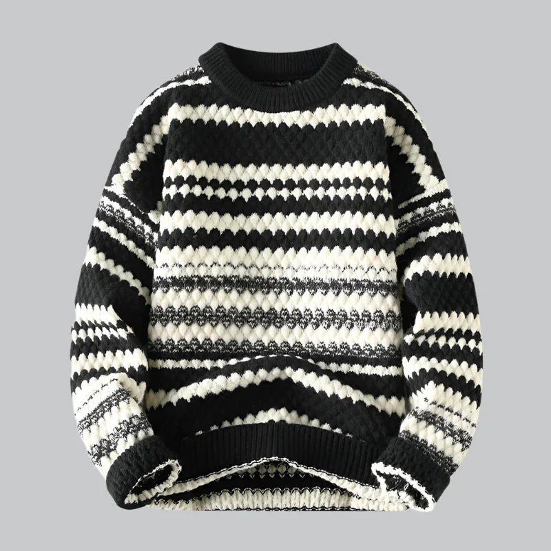 Viggo - Gestreifter Pullover für Männer
