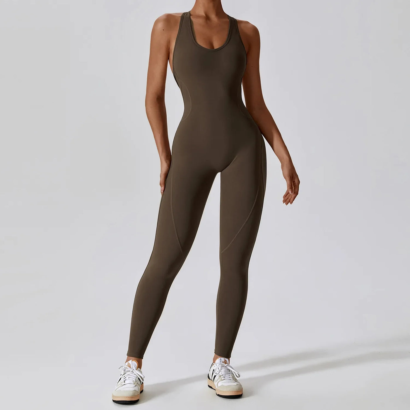 Miranda | Yoga Jumpsuit Mit Offenem Rücken