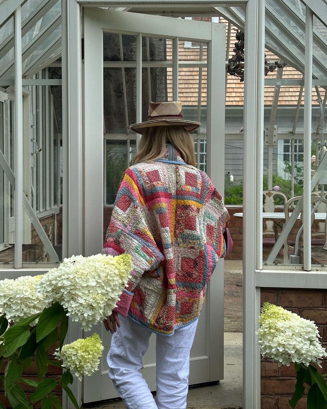 Heidi-Mode | Lässige Patchwork Steppjacke